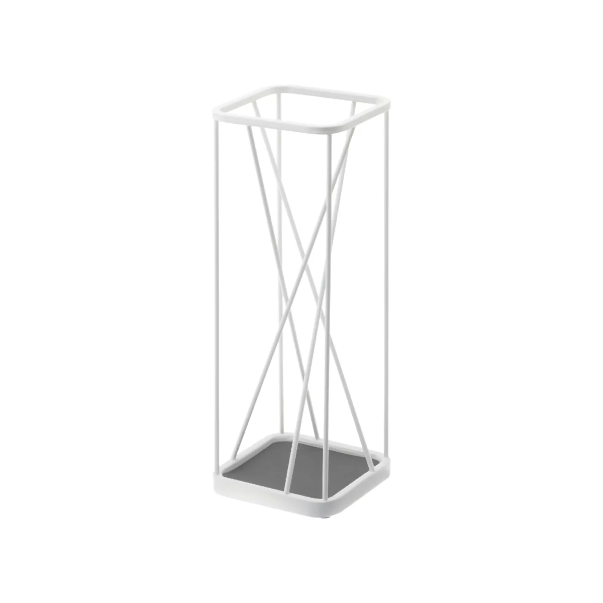 Yamazaki Umbrella Stand with 9 Compartments, White | One Horizon