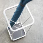 Yamazaki Umbrella Stand with 9 Compartments, White, Detail View 4 | One Horizon