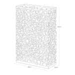 Yamazaki Schirmständer breit NEST Schwarz, Detailansicht 3 | One Horizon