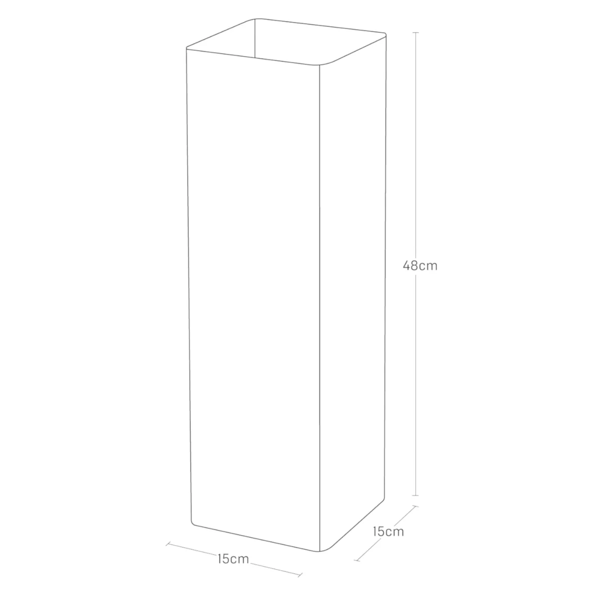 Yamazaki Schirmständer SMART Tall Schwarz, Detailansicht 8 | One Horizon