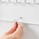 Yamazaki TOWER Wide Key Cabinet in White; mount on the wall using the included wall anchor