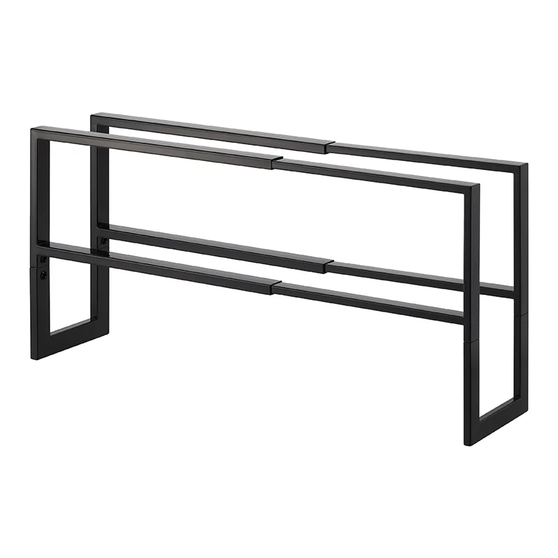 Yamazaki LINE Shoe Rack, Black, Detail View 4 | One Horizon