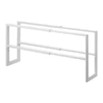 Yamazaki LINE Shoe Rack, White, Detail View 4 | One Horizon