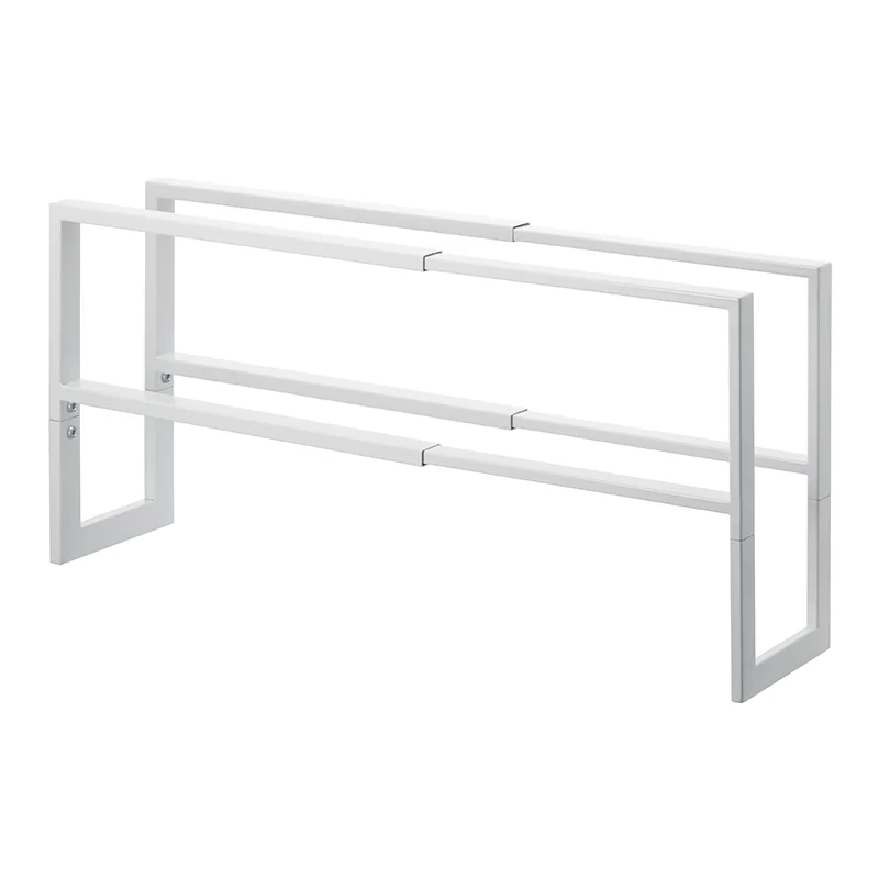 Yamazaki LINE Shoe Rack, White, Detail View 4 | One Horizon