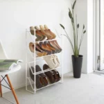 Yamazaki Schuhregal FRAME 4 Ebenen Weiss, Detailansicht 2 | One Horizon