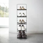 Yamazaki Schuhregal hoch TOWER Schwarz, Detailansicht 3 | One Horizon