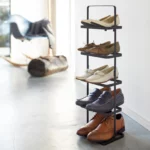 Yamazaki Schuhregal hoch TOWER Schwarz, Detailansicht 8 | One Horizon