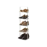 Yamazaki Schuhregal hoch TOWER Weiss | One Horizon