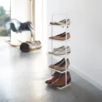 Yamazaki Schuhregal hoch TOWER Weiss, Detailansicht 2 | One Horizon
