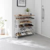 Yamazaki Schuhregal TOWER 5 Ebenen mit Rollen Weiss, Detailansicht 2 | One Horizon