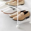 Yamazaki Schuhregal TOWER 5 Ebenen mit Rollen Weiss, Detailansicht 7 | One Horizon