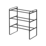 Yamazaki TOWER Extendable Shoe Rack, Black, Detail View 5 | One Horizon