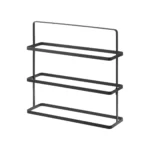 Yamazaki TOWER Wide Shoe Rack, Black, Detail View 7 | One Horizon