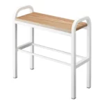 Étagère à chaussures TOWER avec étagère en bois Blanc