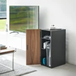 Organiseur pour consoles de jeux Yamazaki TOWER Noir, vue détaillée 2 | One Horizon