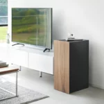 Organiseur pour consoles de jeux Yamazaki TOWER Noir, vue détaillée 3 | One Horizon