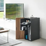 Organiseur pour consoles de jeux Yamazaki TOWER noir, vue détaillée 4 | One Horizon