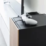 Organiseur pour consoles de jeux Yamazaki TOWER Noir, vue détaillée 8 | One Horizon