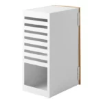 Organiseur pour consoles de jeux Yamazaki TOWER blanc, vue détaillée 10 | One Horizon