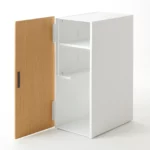 Organiseur pour consoles de jeux Yamazaki TOWER blanc, vue détaillée 12 | One Horizon