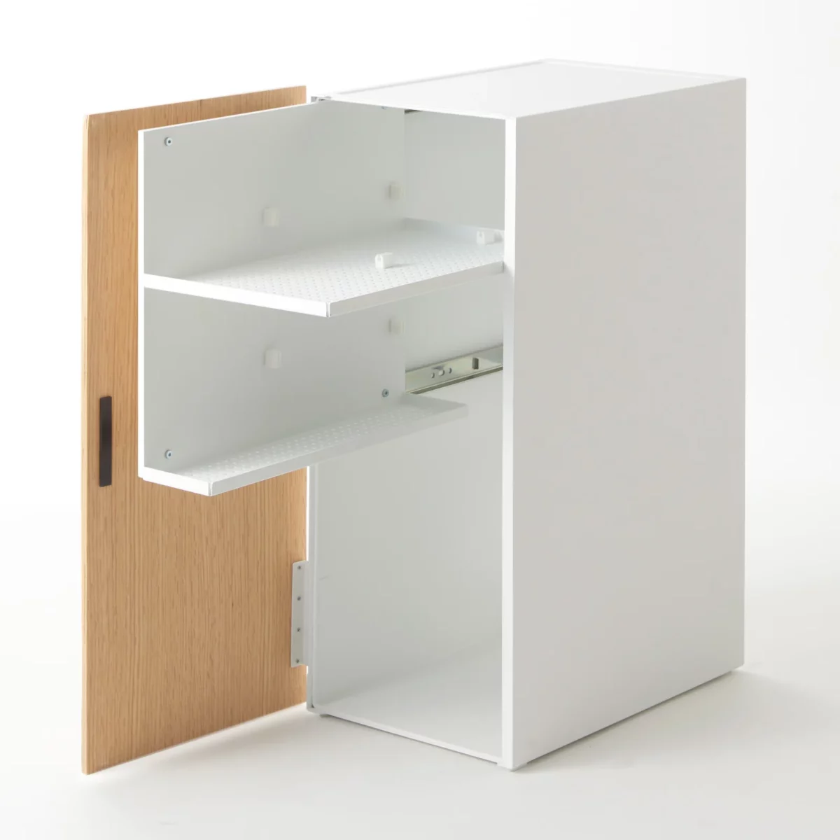 Organiseur pour consoles de jeux Yamazaki TOWER blanc, vue détaillée 13 | One Horizon
