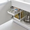 Yamazaki Spülschrank-Regal TOWER 2 Ebenen Weiss, Detailansicht 4 | One Horizon