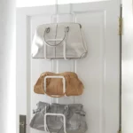Yamazaki CHAIN Large White Bag Holder, Detail View 2 | One Horizon