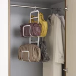Yamazaki CHAIN Large White Bag Holder, Detail View 3 | One Horizon