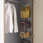Yamazaki CHAIN Large White Bag Holder, Detail View 4 | One Horizon