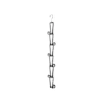 Yamazaki CHAIN S Bag Holder for Hanging in Black, isolated on a white background