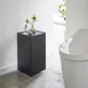 Yamazaki Toilettenpapier-Box TOWER mit Rollen, Detailansicht 2 | One Horizon