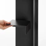 Yamazaki Toilettenpapier-Ständer TOWER schmal Schwarz, Detailansicht 8 | One Horizon