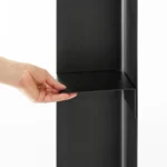 Yamazaki Toilettenpapier-Ständer TOWER schmal Schwarz, Detailansicht 9 | One Horizon