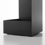 Yamazaki Toilettenpapier-Ständer TOWER schmal Schwarz, Detailansicht 11 | One Horizon
