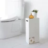 Yamazaki Toilettenpapierspender TOWER gross Weiss, Detailansicht 2 | One Horizon