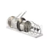 Porte-couvercles Yamazaki TOWER extensible, blanc | One Horizon