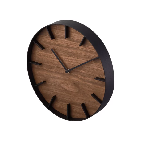 Wanduhr RIN - Schwarz