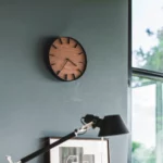 Horloge murale Yamazaki RIN blanche, vue détaillée 6 | One Horizon