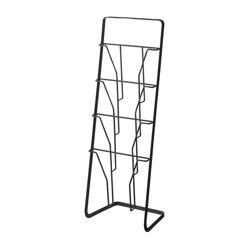 Yamazaki TOWER Magazine Rack, Black, Detail View 3 | One Horizon