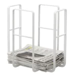 Yamazaki Zeitungssammler NEWS RACK TOWER Weiss | One Horizon