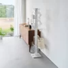 Yamazaki Klappbarer Zweistangen-Wäscheständer TOWER Weiss, Detailansicht 5 | One Horizon
