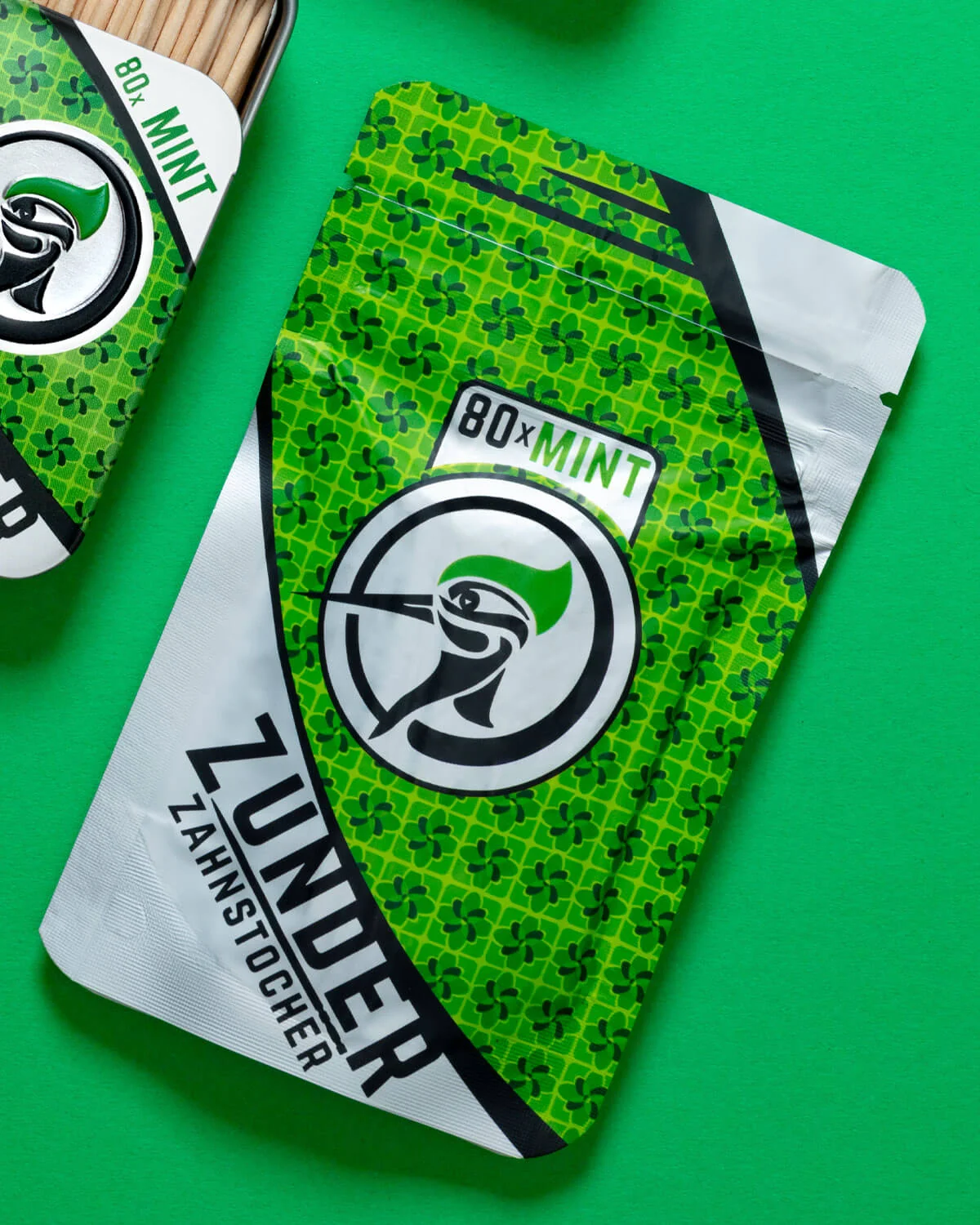 Zunder Zahnstocher Zahnstocher Mint Refill-Bag, Detailansicht 3 | One Horizon