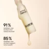 Infografik BABOR Active Purifier: 91 % finden die Haut sofort matter, 85 % sehen sie insgesamt reiner