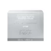 Silberne Faltschachtel der BABOR Collagen-Peptide Booster Cream mit Aufschrift 9.6 % Peptide Plant Complex