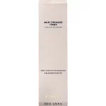 Schlanke Faltschachtel des BABOR Milky Ceramide Toner in Hellbeige, 200 ml, Vorderseite der Verpackung