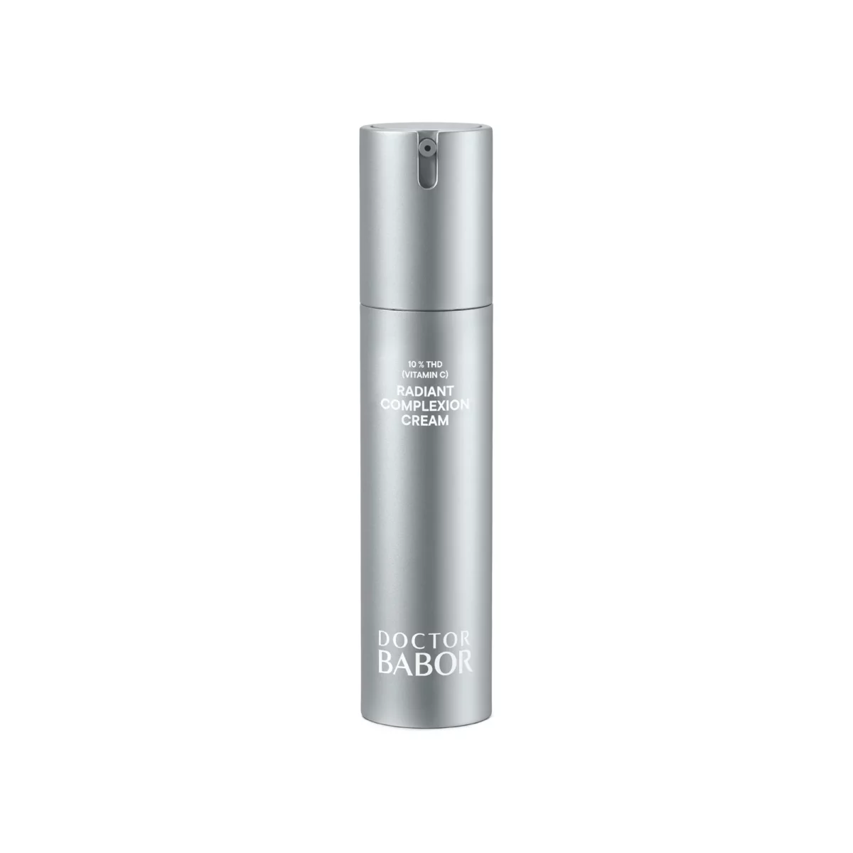 BABOR Radiant Complexion Cream aus DOCTOR BABOR Refine, silberne Pumpflasche mit 10 % THD Vitamin C, 50 ml