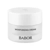 BABOR Moisturizing Cream aus der Linie Skinovage Moisture, weisser Tiegel mit 50 ml, Vorderseite
