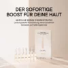 Packung und Ampullen BABOR SOS Calming, Kampagnenbild Der sofortige Boost für deine Haut