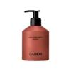 BABOR Soul & Body Wash Emberean, terrakottafarbene Pumpflasche mit 250 ml und schwarzer Pumpe, Vorderseite