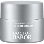 BABOR The Cure Cream im silbernen 50-ml-Tiegel der Linie DOCTOR BABOR Barrier Protecting, Vorderseite